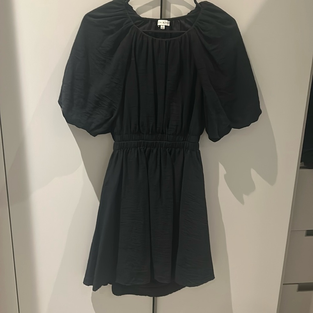 Moon river cut out back mini dress